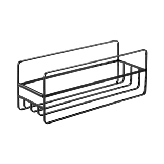 Yamazaki - Yamazaki Glas opbevaring - Sort - 11cm x 33cm x 12cm - Thora
