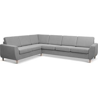 Madrid Nordic vendbar hjørnesofa - lysegrå