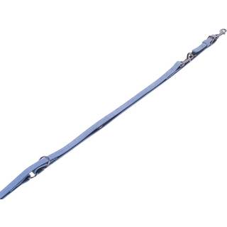 Trænings Hundesnor VELOURS - Lyseblå - 2 m - 14 mm