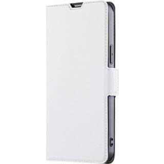 Honor Magic5 Pro Læder Flip Cover m. Kortholder & Ståfunktion - Hvid