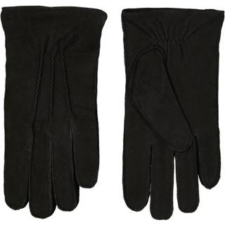 Amanda Christensen Lined Suede Gloves Black