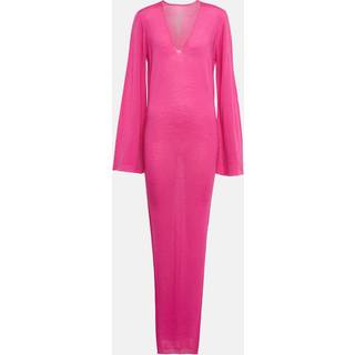Rick Owens Virgin wool maxi dress - pink - S