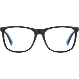 Polaroid Unisex PLD D517 0VK Optiske stel Plast Sort uigennemsigtig/blå Firkantet