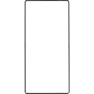 Samsung Galaxy Note 10+ (Plus) Skærmbeskyttelse i Hærdet Glas - Full-Fit - Sort Kant