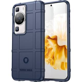 Huawei P60 Pro Rugged Shield Bagside Cover - Blå