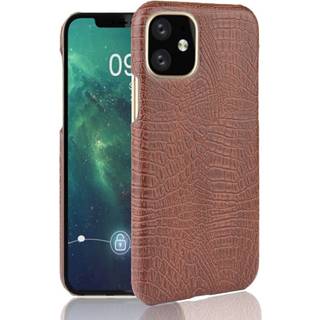 Croco iPhone 11 Pro cover - Kaffe