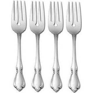 Oneida Chateau Fine bestik sæt 18/8 rustfrit sæt med 4 salatgafler