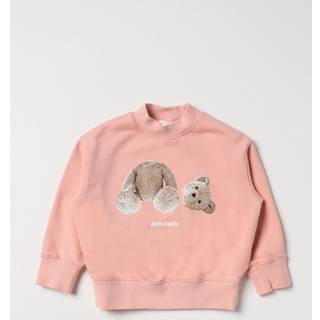 Palm Angels Kids Printed cotton sweatshirt - pink - Y 10