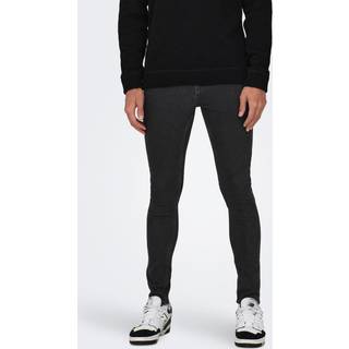 Onsfly Mellemhøj Talje Spray On Fit Jeans