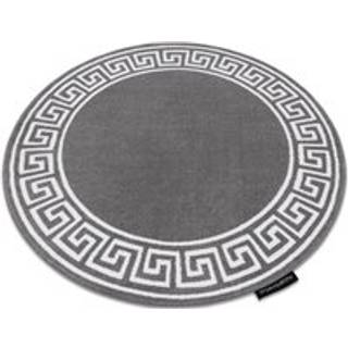 Tæppe HAMPTON Græsk hjul grå cirkel 160 cm