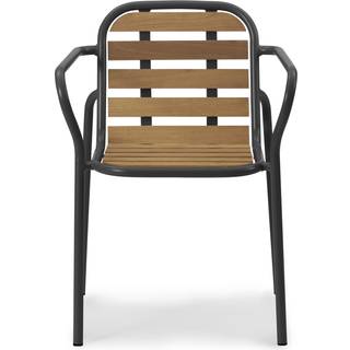 Normann Copenhagen Vig Stol M. Armlæn - Sort