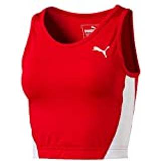 Tanktop Puma CROSS THE LINE CROPTOP W 515104-05 Størrelse 140