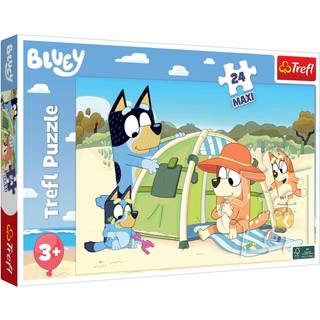 Bluey puslespil med 24 brikker