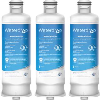 Waterdrop DA97-17376B Udskiftning for Samsung Haf-Qin/Exp DA97-08006C RF28R7201SR RF28R7351SG WD-F45 k?leskabsvandfilter 3 filtre