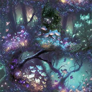 Arthouse Wallpaper Magical Garden 923804