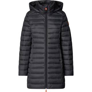 Carol Hooded Coat D47180 W Black (M/L)