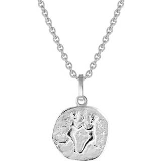 trendor 75920-06 Kinder Sternzeichen Zwilling Weißgold 333 Anhänger + Kette