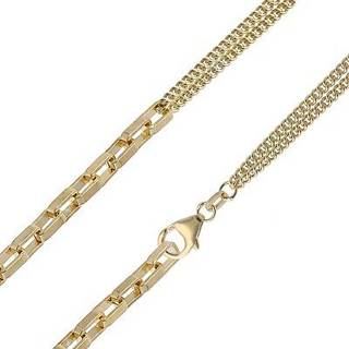 trendor 15873 Damen-Halskette 925 Silber Vergoldet Fantasie-Collier