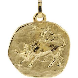 trendor 08982-05 Sternzeichen-Anhänger Stier 333 Gold 20 mm