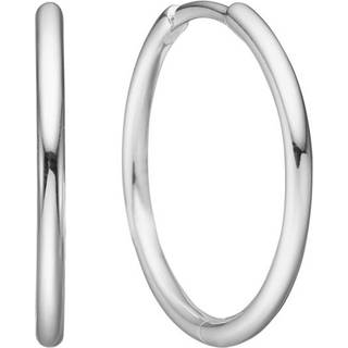Avilé Jewelry Medium Hoops Øreringe Sølv AJ-B1-20-S - Dame - 925 Sterling Silver
