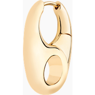 Vogue Earring - Goldplated Silver - Maria Black - Guld One Size