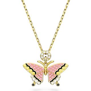 Idyllia Anhänger, Schmetterling, Mehrfarbig, Goldlegierungsschicht