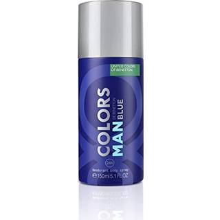 Benetton Colors de Benetton Man Blue Spray deodorant til mænd 150 ml - 150 ml