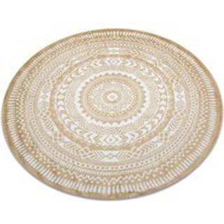 Tæppe FUN Napkin serviet hjul - guld cirkel 140 cm