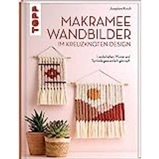 Makramee Wandbilder im Kreuzknoten-Design