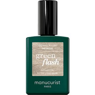 manucurist Paris Negle Neglelak Grønt lyn Metallic 15 ml (10.000,00 kr / 1 l) - 15 ml