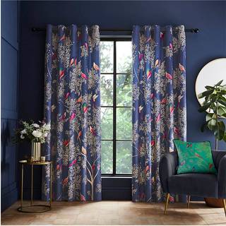Sara Miller Smokey Birds Gardiner til gardinstang229 x 229cm