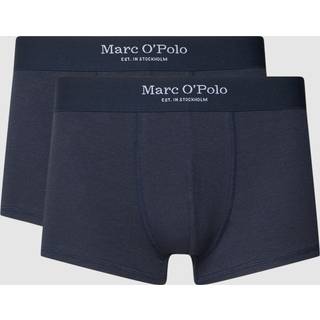 Marc O Polo Men Iconic Rib Trunks 2-pak - Navy-2 - XX-Large