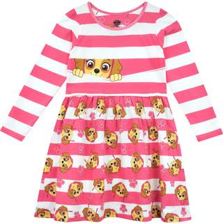 Character Character Pink PAW Patrol Skye Striped 100% Cotton Dress