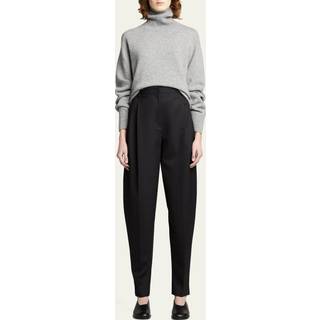The Row Stepny wool and cashmere turtleneck sweater - grey - S