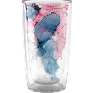 Tervis lavet i USA Double Walled Inkreel - Crystal Nature Collection Isoleret tumbler Cup holder drikkevarer koldt og varmt 16oz sommerblomster