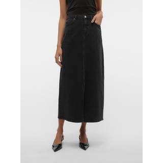 VERO MODA Vmtessa HR Maxi Denim Skirt Black Denim S
