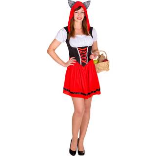 Rødhætte kostume - S