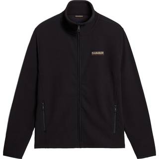 NAPAPIJRI Herren Fleecejacke schwarz unifarben