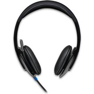 Logitech H540 USB Computer Headset Ledningsført Kontor/Callcenter Sort