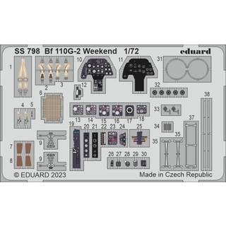 Bf 110G-2 Weekend 1/72 EDUARD