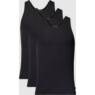 Marc O Polo Men Tank Top 2-pak - Black - Small
