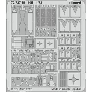 Bf 110E 1/72 for EDUARD