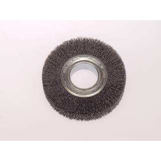 LESSMANN Rundbørste stål/bølget Ø150 mm (345162)