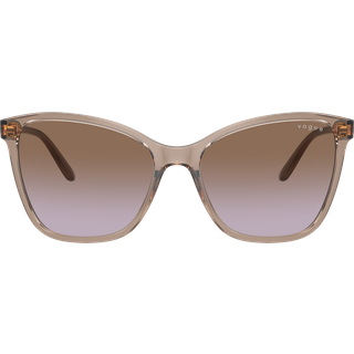 VOGUE EYEWEAR Kvinde VO5520S 294068 Solbriller Injiceret Brun Brun Sommerfugl Normal Skygge