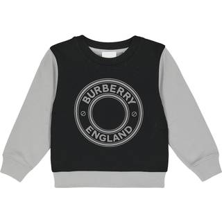 Burberry Kids Logo cotton jersey sweatshirt - black - Y 4