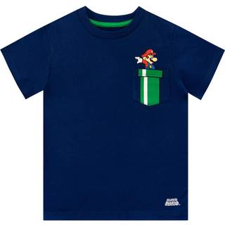 Karakter Super Mario 100% bomuld T-shirt7 - 8 år (122 - 128cm)