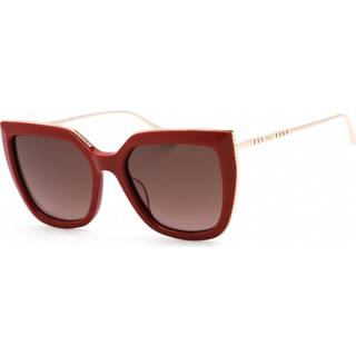 Chopard Kvinde SCH319M 09LB Solbriller Metal Rød Brun Firkantet Normal Skygge