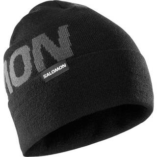 Salomon Hermitage Beanie Deep Black, DEEP BLACK/, OneSize