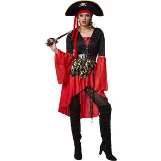 Piratdronning kostume - XXL