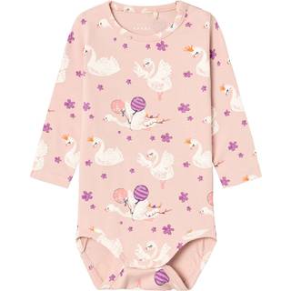 NAME IT Langærmet Body Vandora Sepia Rose